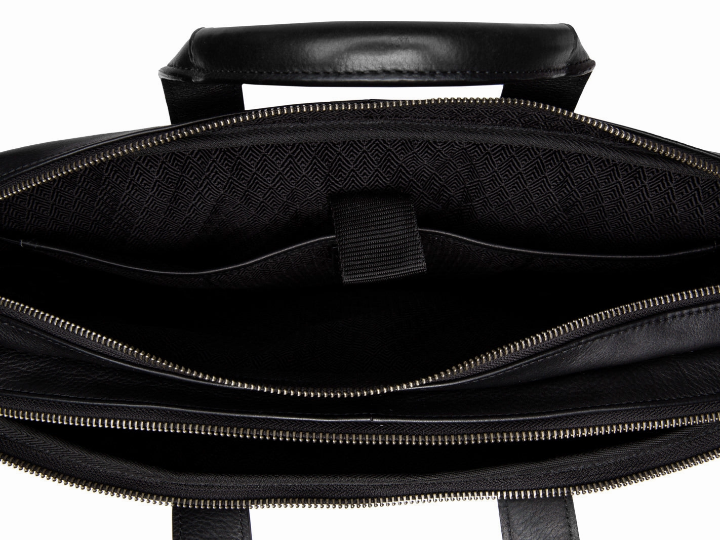 Bosca Nappa Bag Double Zip Laptop Brief