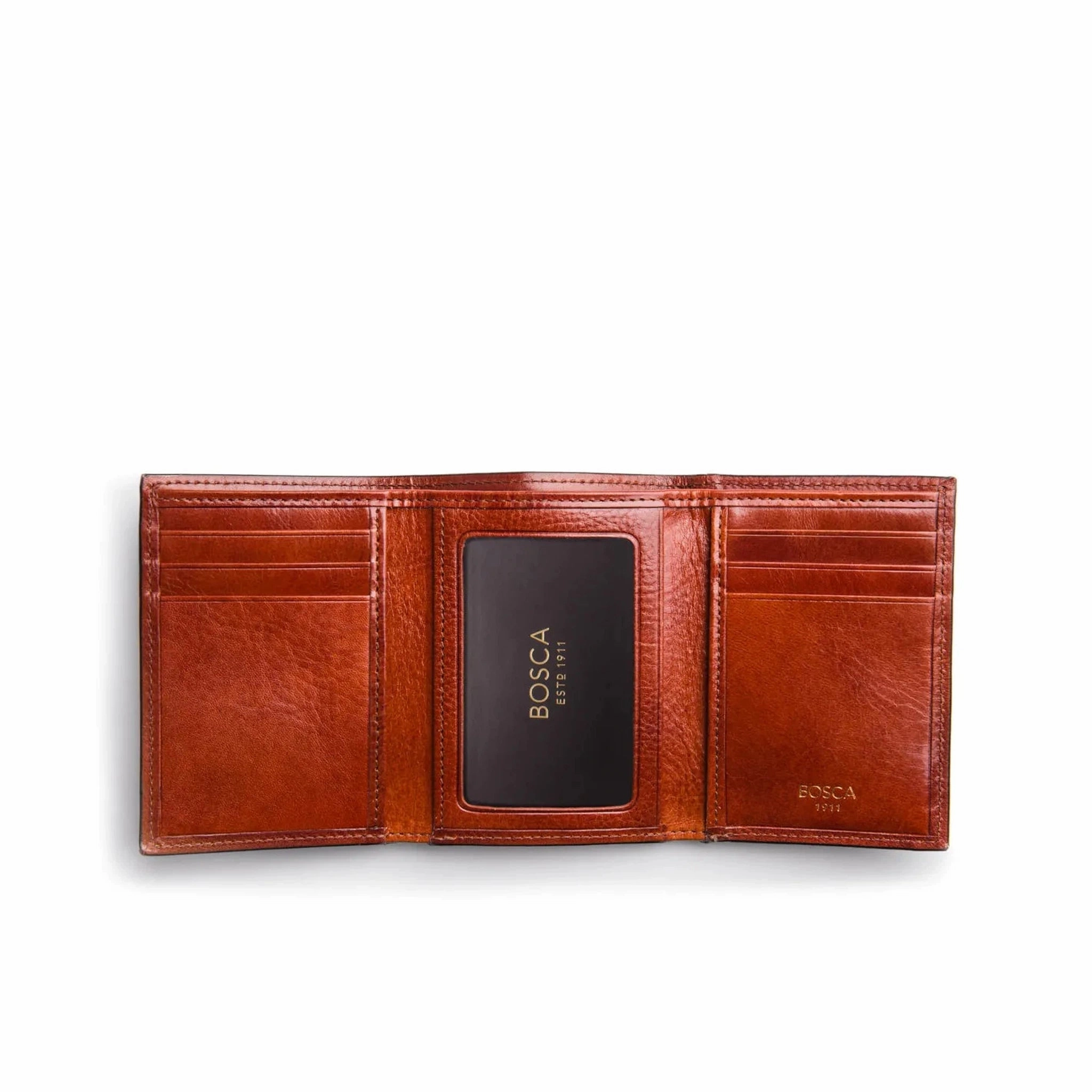 Bosca Old Leather Double ID TrifoldWallet