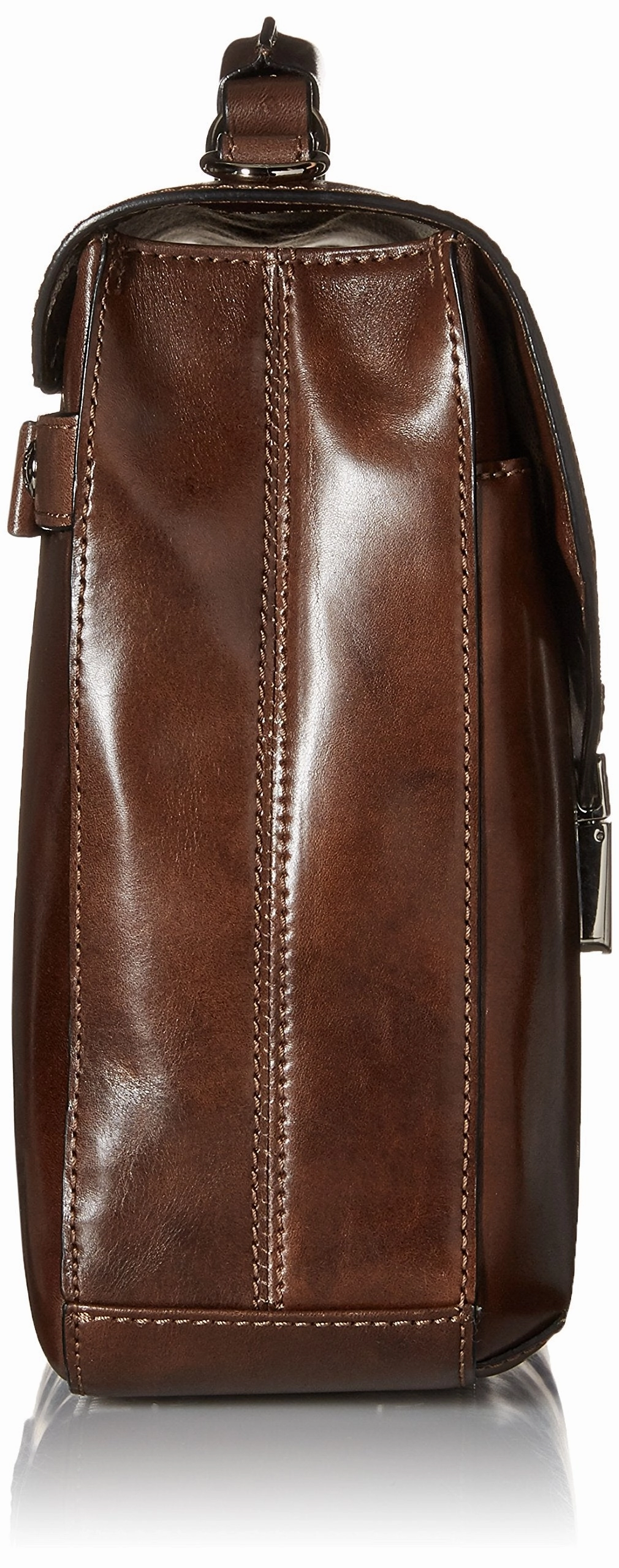 Bosca Old Leather Single Gusset Flapover Brief