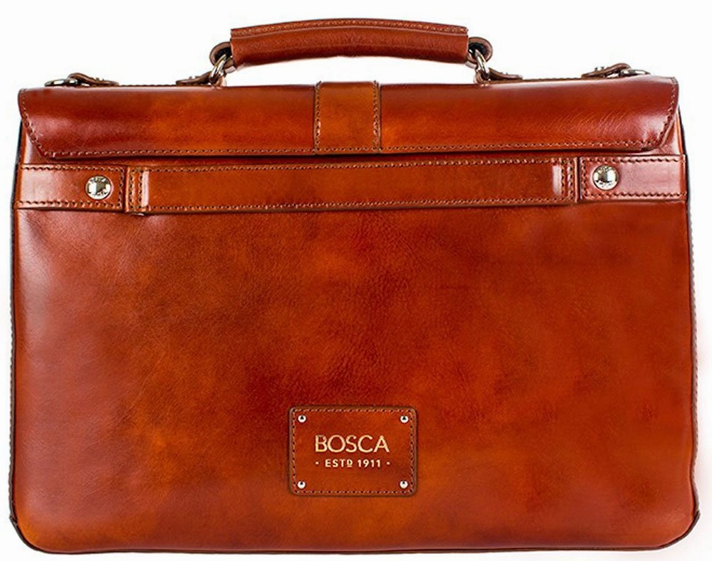 Bosca Old Leather Single Gusset Flapover Brief