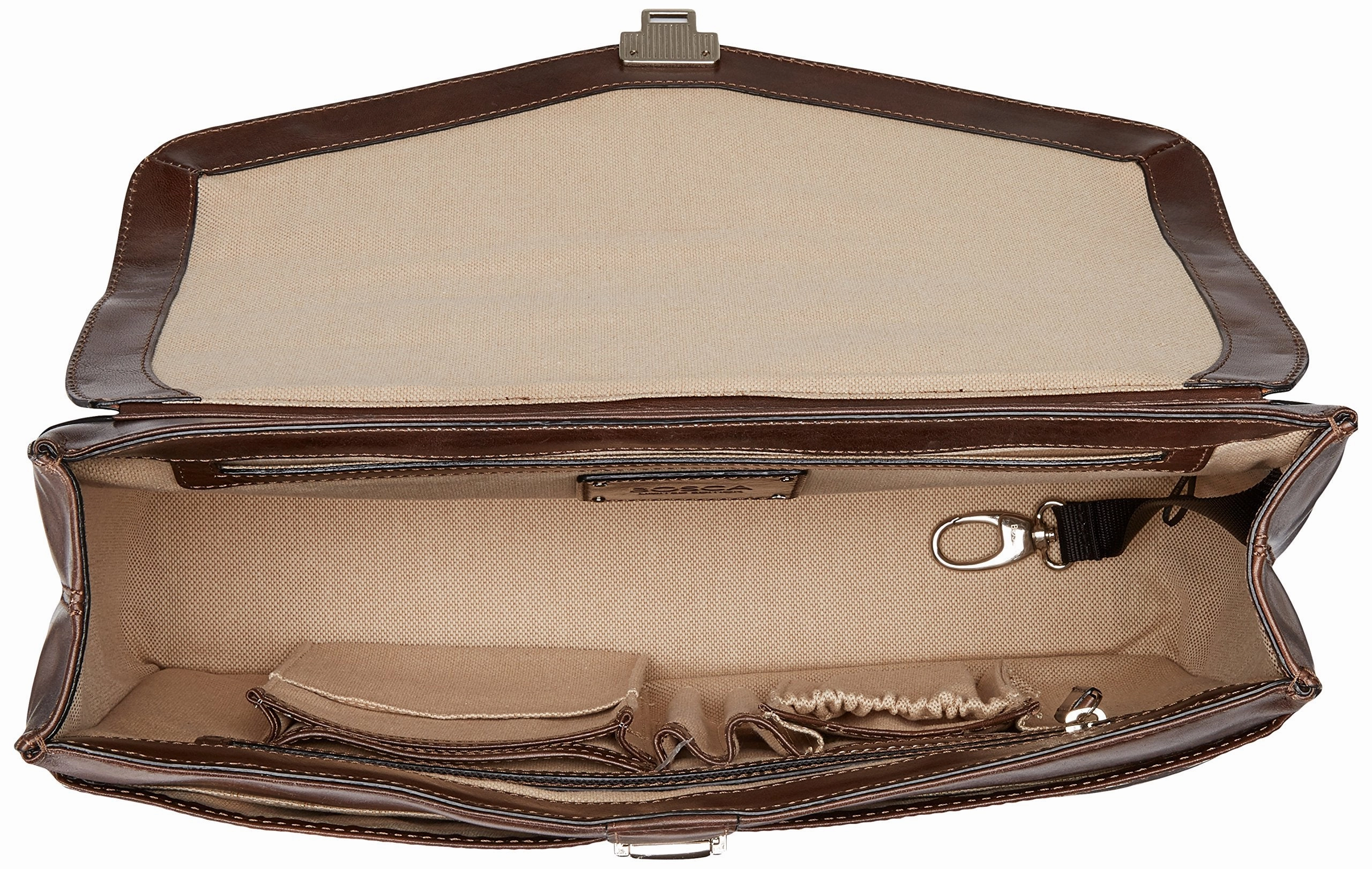 Bosca Old Leather Single Gusset Flapover Brief