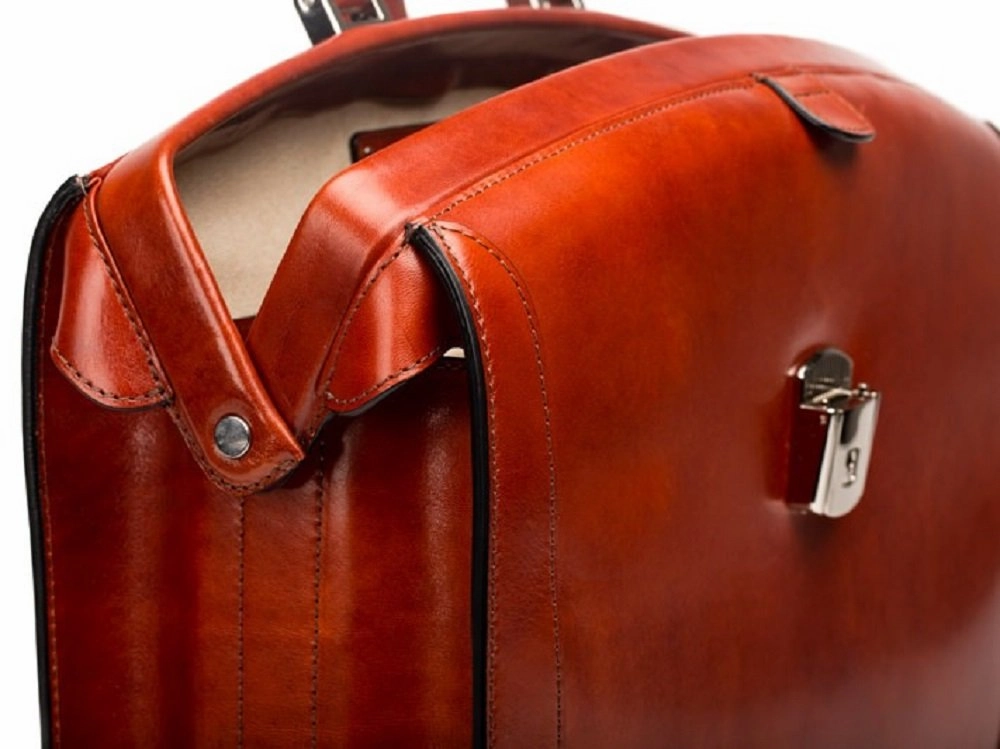 Bosca Old Leather Small Partners Briefcase