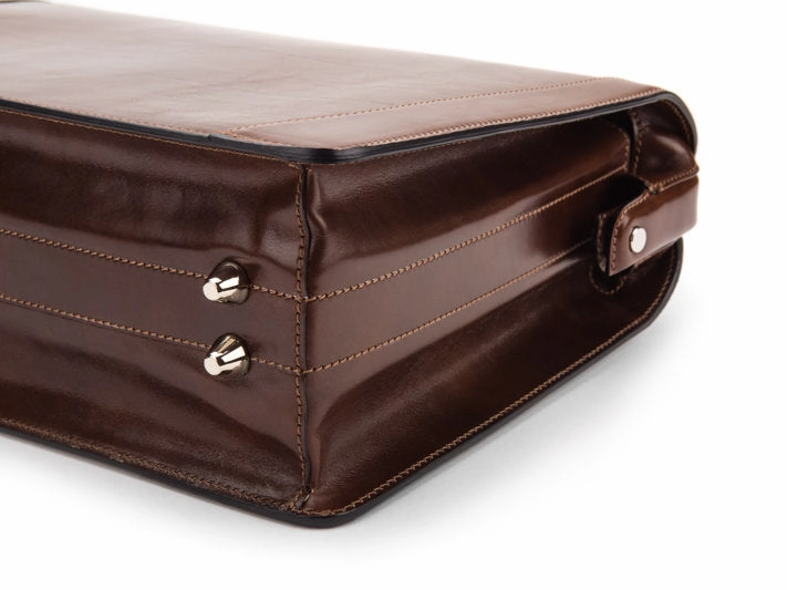 Bosca Old Leather Small Partners Briefcase