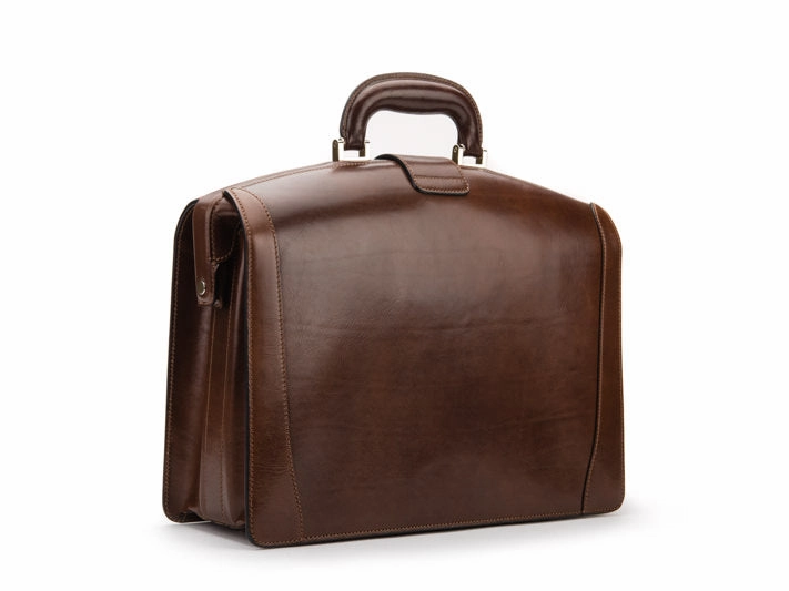 Bosca Old Leather Small Partners Briefcase