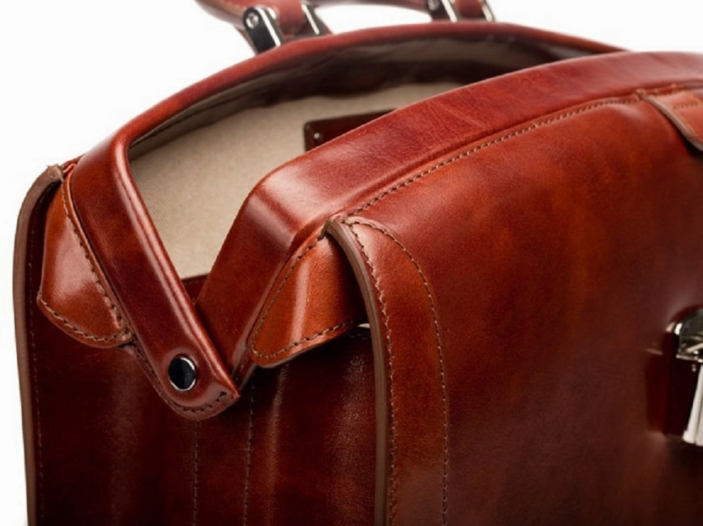 Bosca Old Leather Small Partners Briefcase