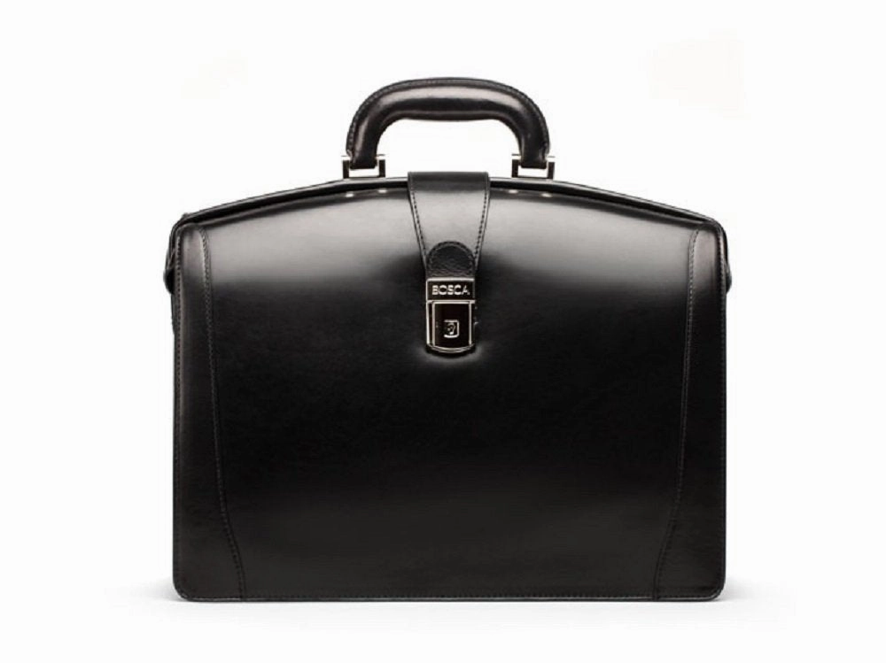 Bosca Old Leather Small Partners Briefcase