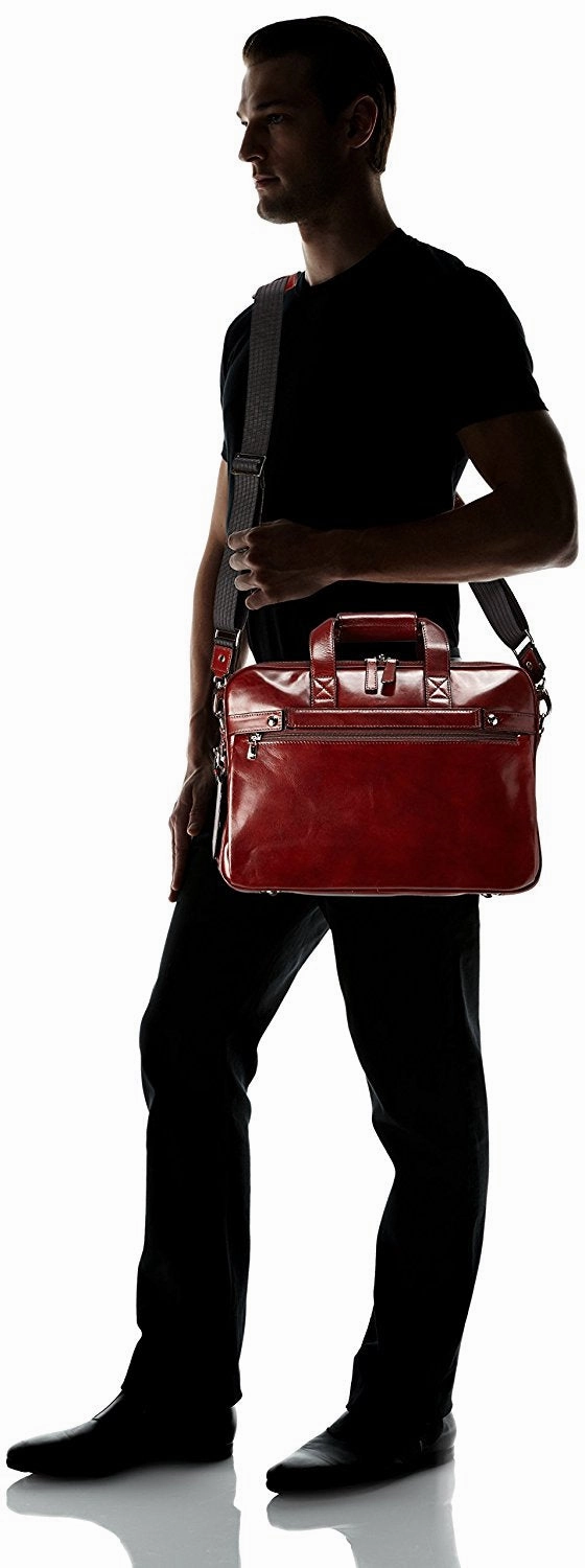 Bosca Old Leather Stringer Bag
