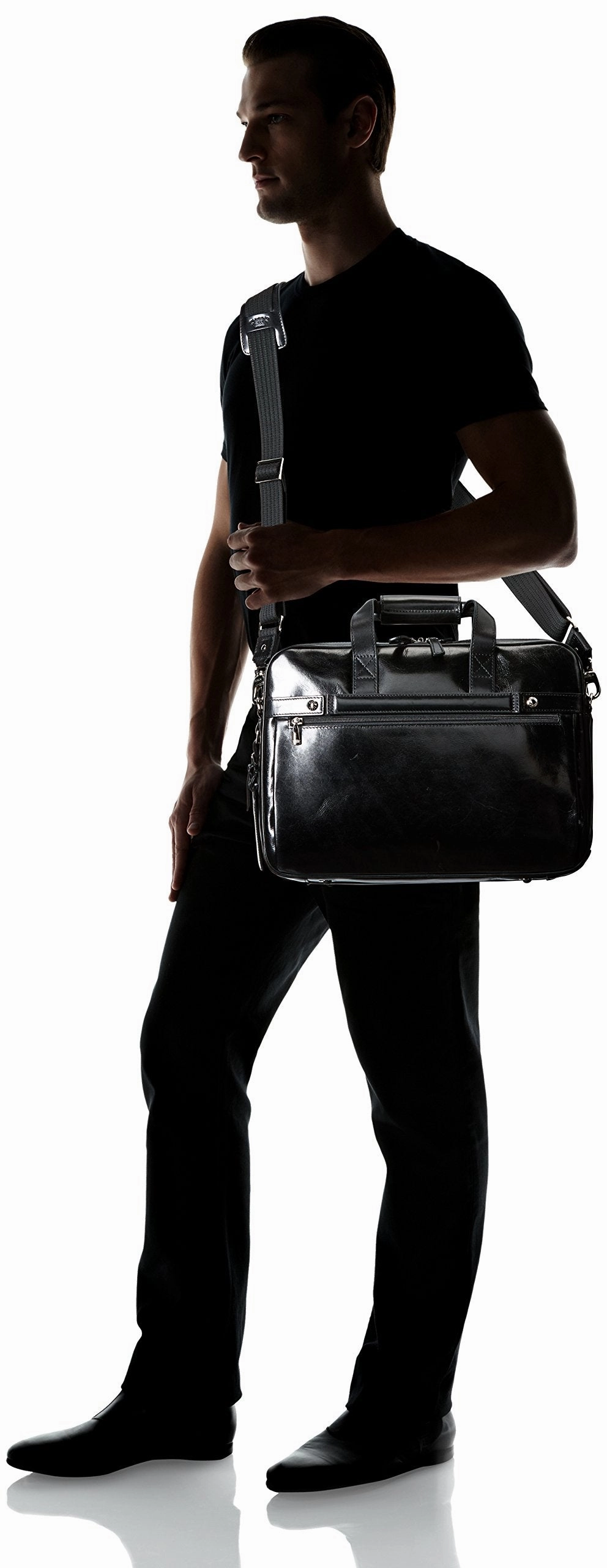 Bosca Old Leather Stringer Bag