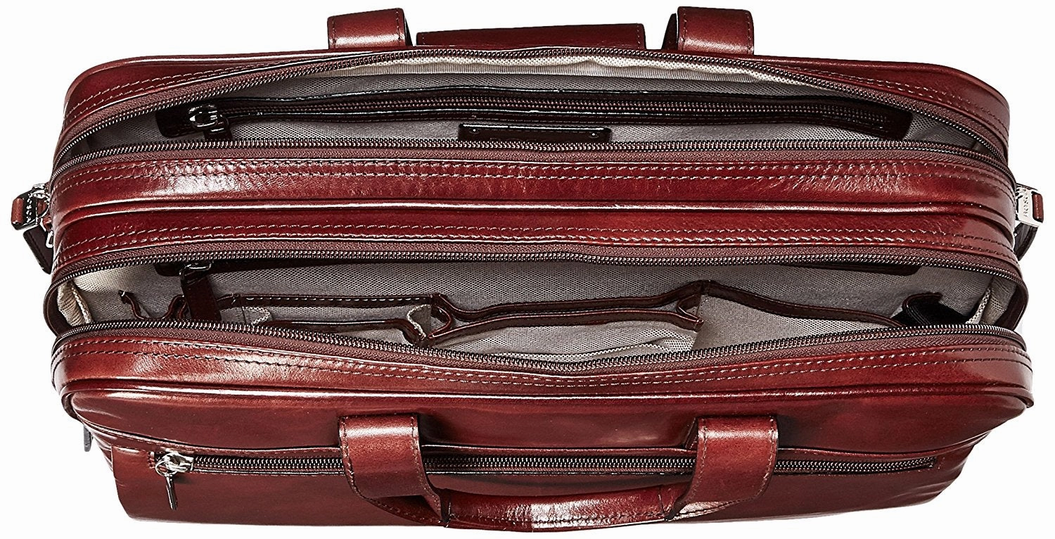 Bosca Old Leather Stringer Bag