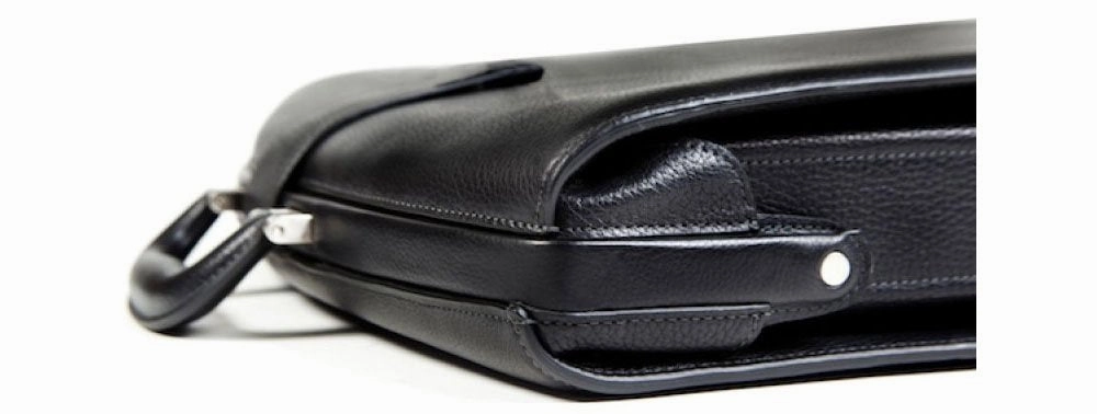 Bosca Tribeca Leather Collection Partners Briefcase