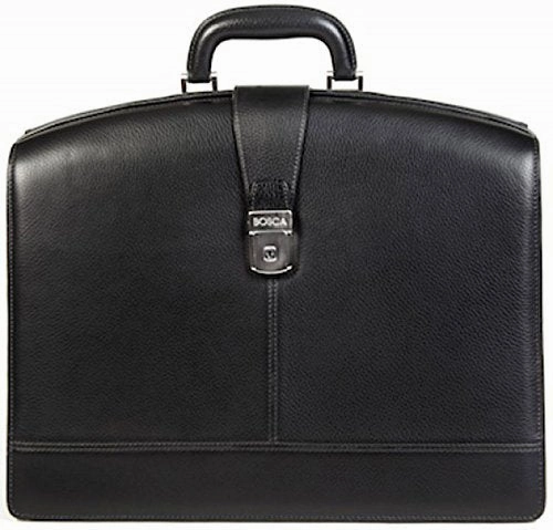 Bosca Tribeca Leather Collection Partners Briefcase