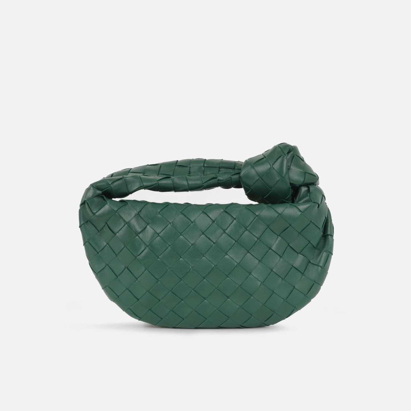 Bottega Veneta - Mini Jodie - Forest Green lambskin Intrecciato GHW - Pre-Loved