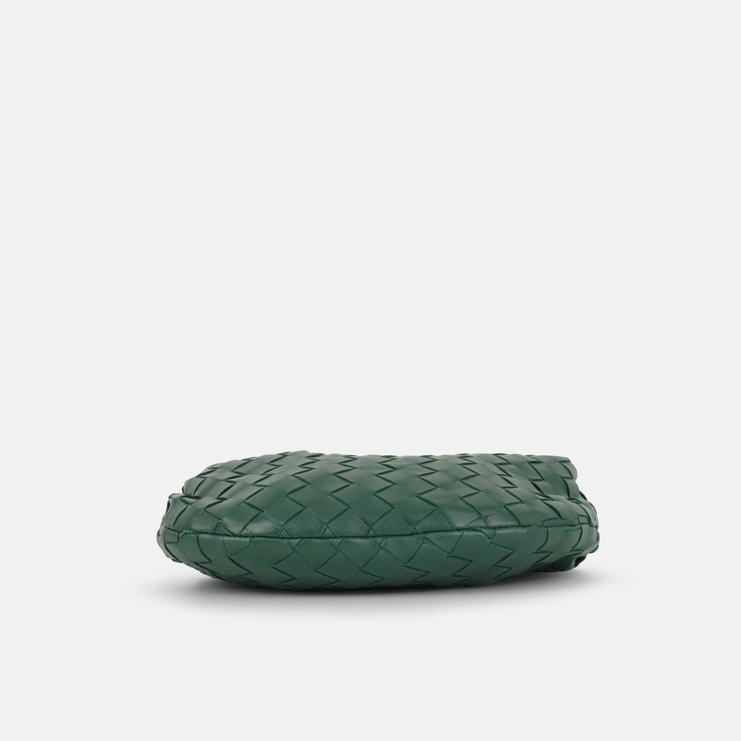 Bottega Veneta - Mini Jodie - Forest Green lambskin Intrecciato GHW - Pre-Loved