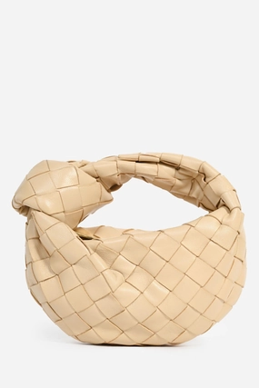 Bottega Veneta Beige Intrecciato Candy Jodie Bag