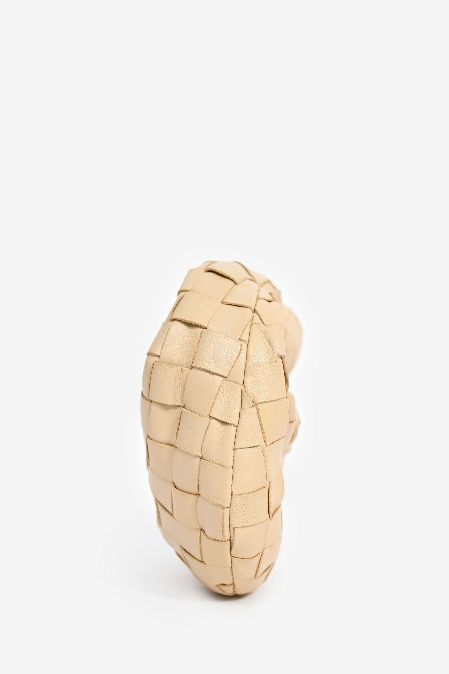Bottega Veneta Beige Intrecciato Candy Jodie Bag