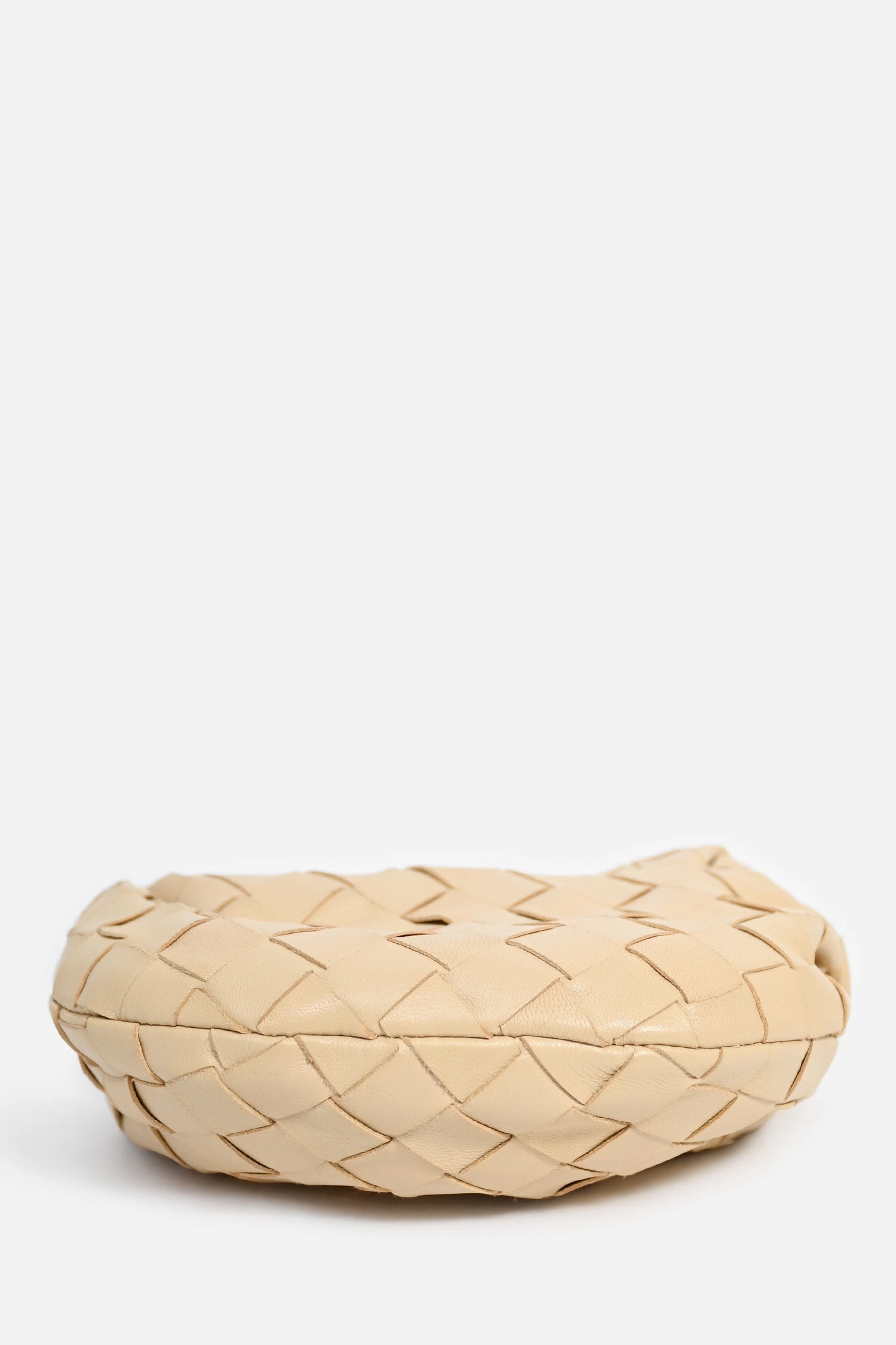 Bottega Veneta Beige Intrecciato Candy Jodie Bag