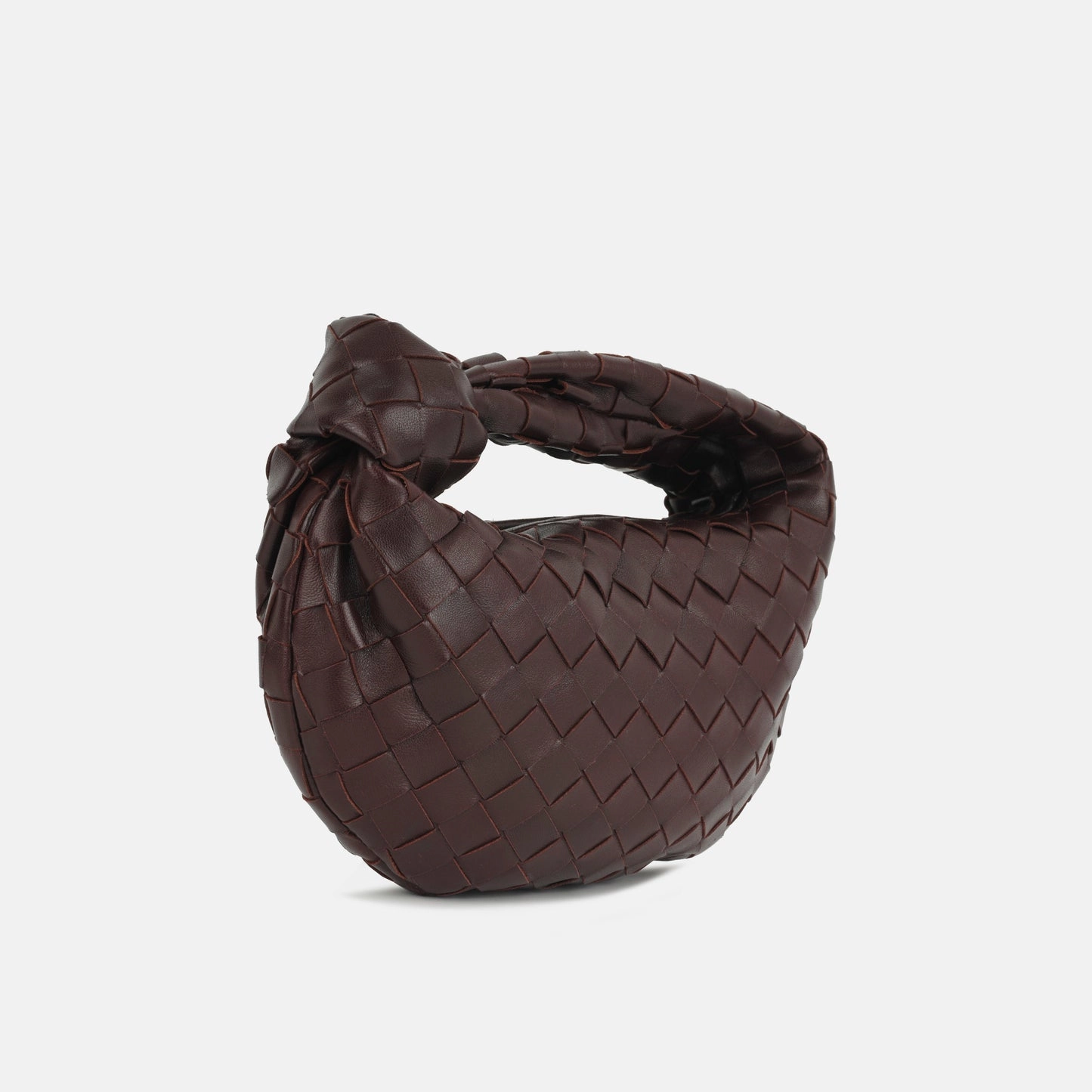 Bottega Veneta Bottega Veneta - Mini Jodie - Madder Brown Intrecciato GHW - Pre-Loved