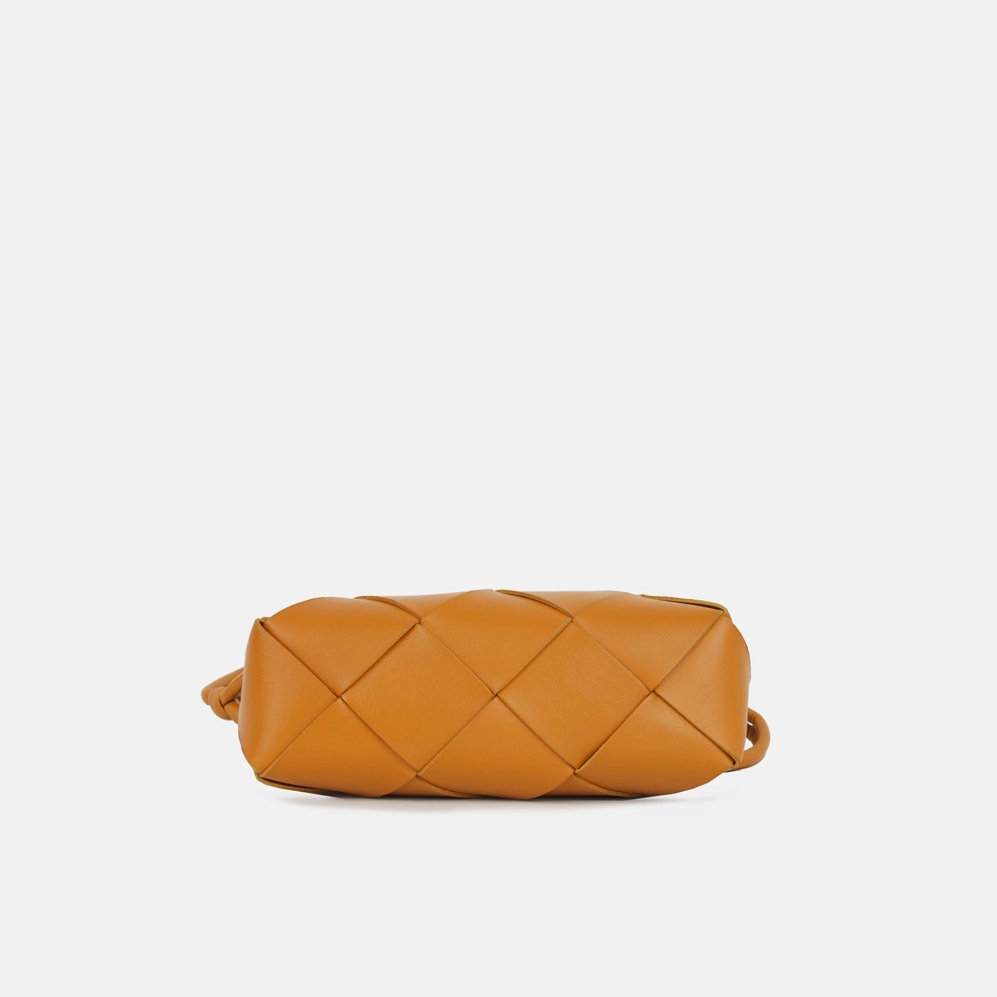 Bottega Veneta Bottega Veneta - Small Casette Camera Bag - Camel Intrecciato GHW - Pre-Loved