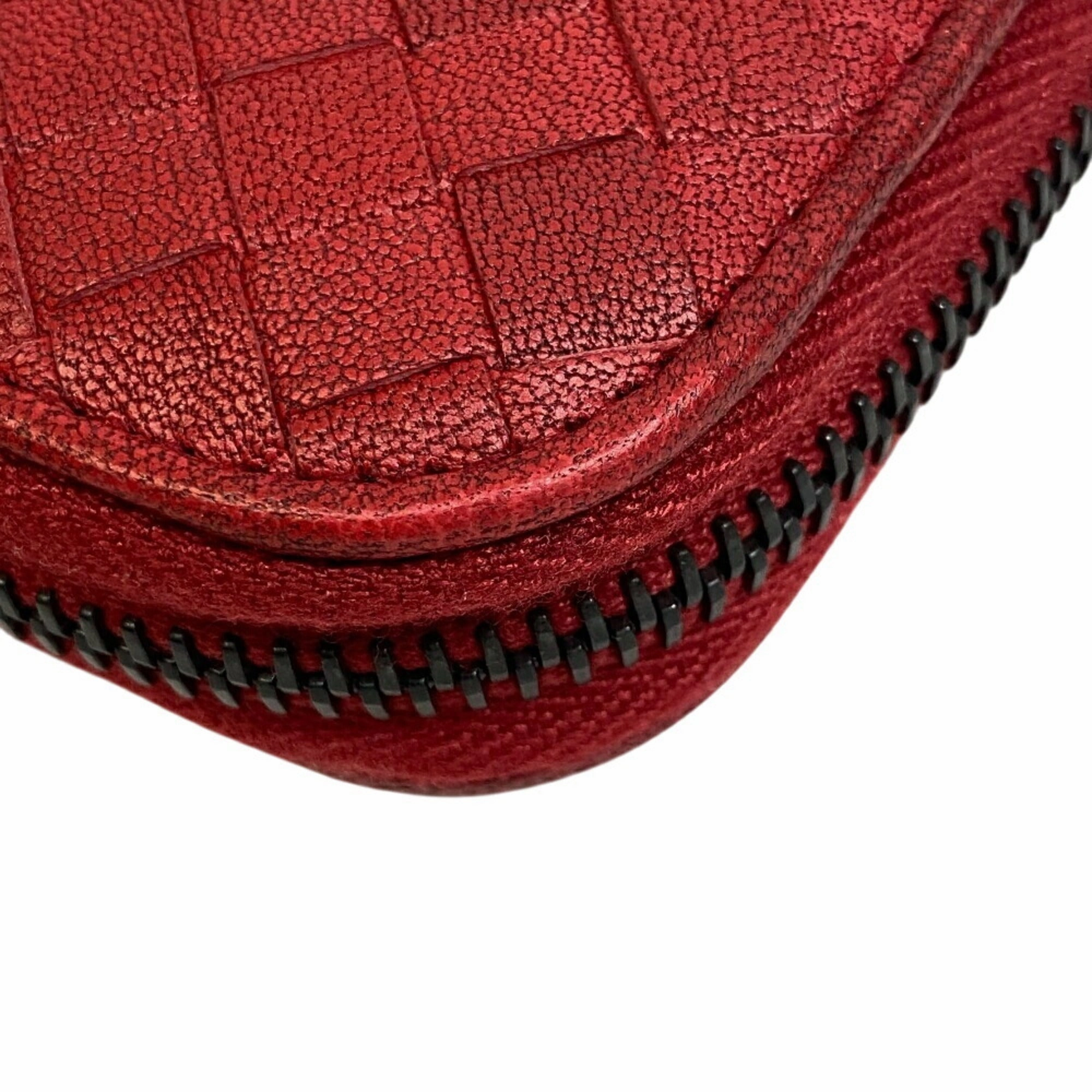 Bottega Veneta Intrecciato Leather Long Wallet (Bi-Fold) (Pre-Owned)