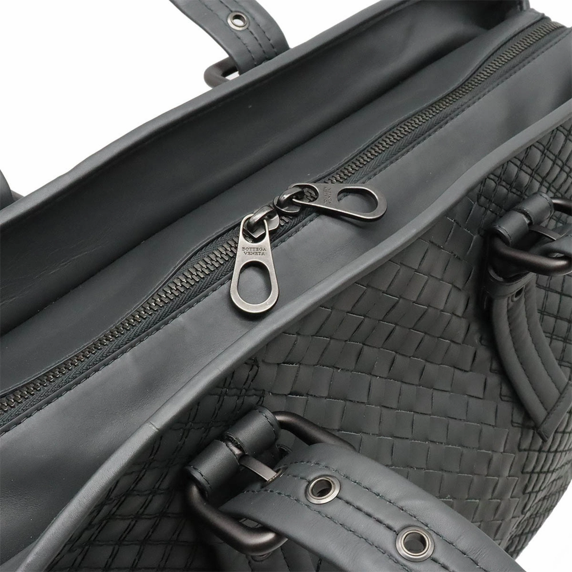 Bottega Veneta Intreccio Leather Tote Bag (Pre-Owned)