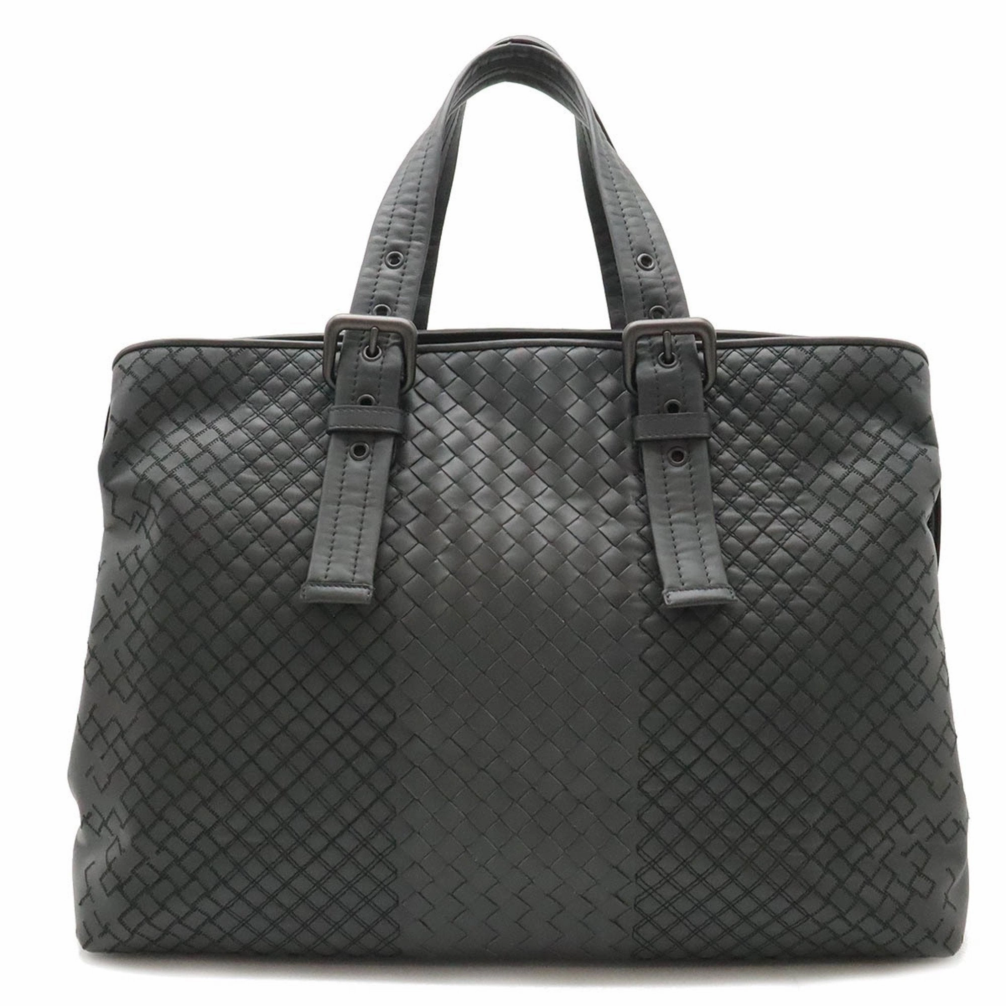 Bottega Veneta Intreccio Leather Tote Bag (Pre-Owned)