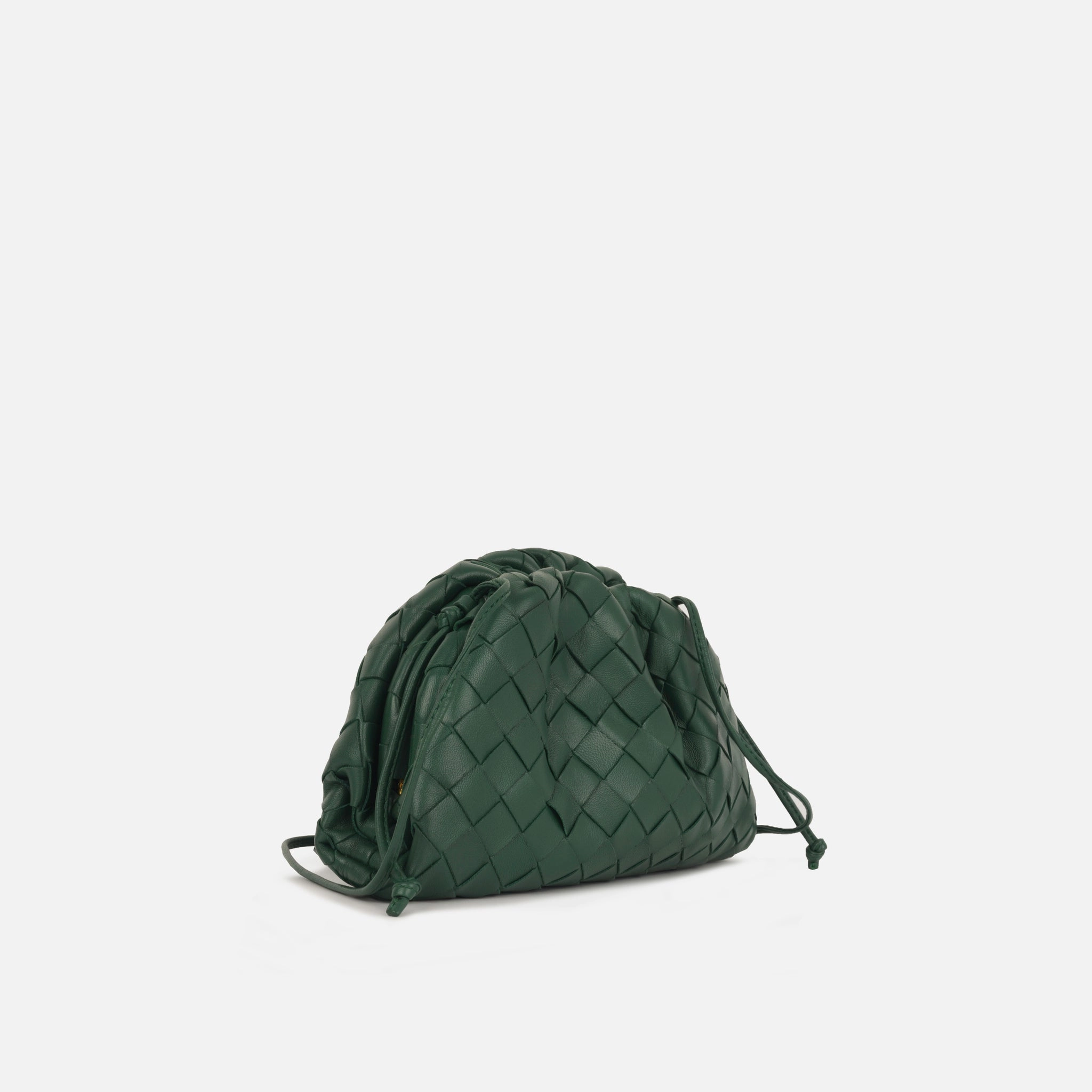 Bottega Veneta Mini Pouch - Forest Green