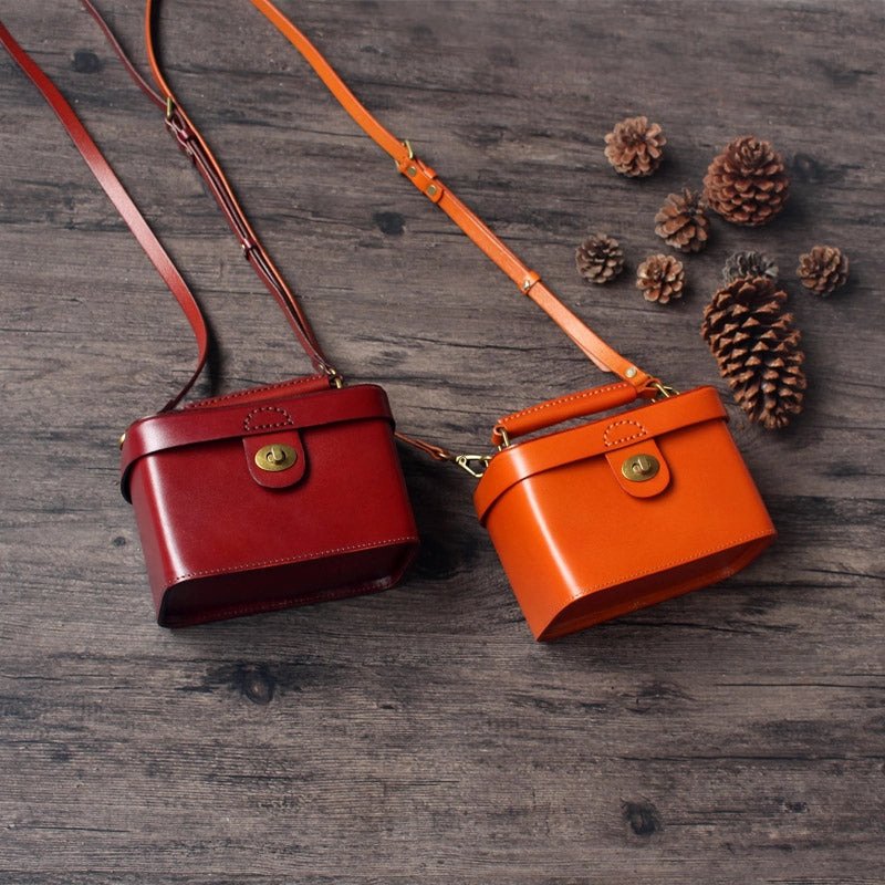 Box Crossbody Bag Womens Box Handbags Box Style Purse Box Purses Handbags Handmade Leather Box Bag