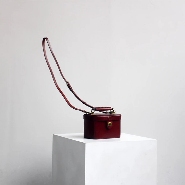 Box Crossbody Bag Womens Box Handbags Box Style Purse Box Purses Handbags Handmade Leather Box Bag