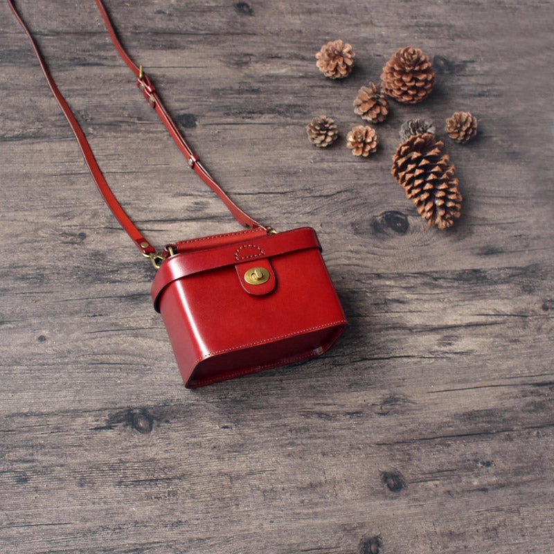 Box Crossbody Bag Womens Box Handbags Box Style Purse Box Purses Handbags Handmade Leather Box Bag