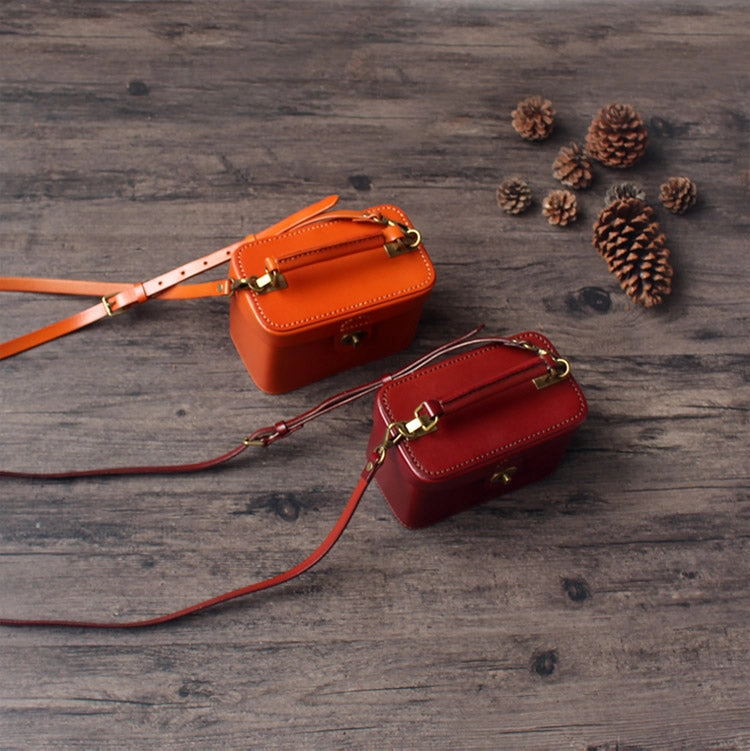 Box Crossbody Bag Womens Box Handbags Box Style Purse Box Purses Handbags Handmade Leather Box Bag