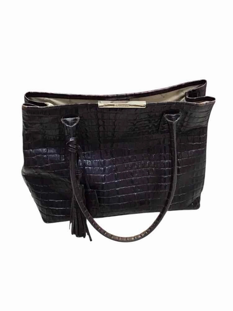 Brahmin Dark Brown Handbag