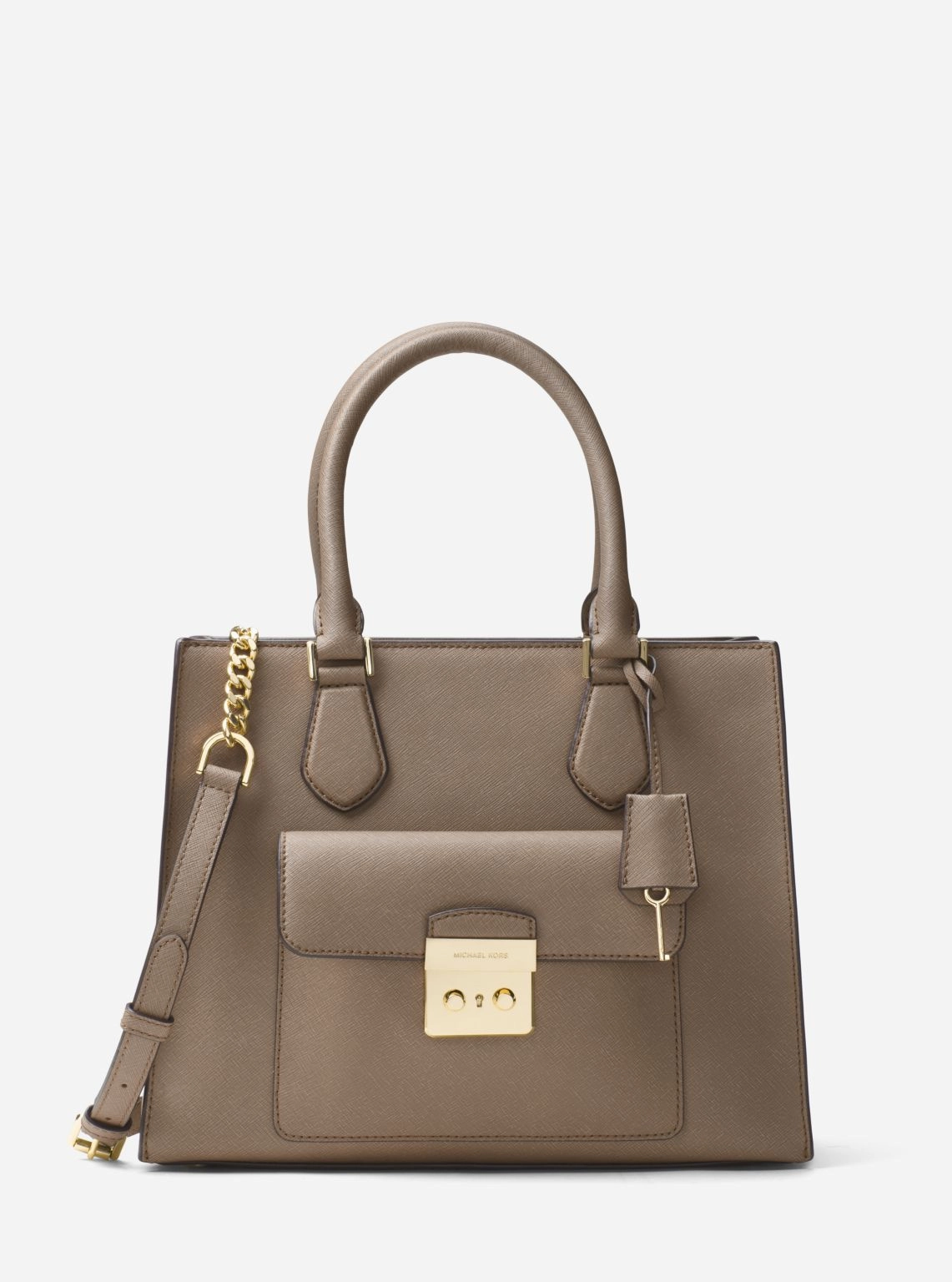 Bridgette Medium Saffiano Leather Tote