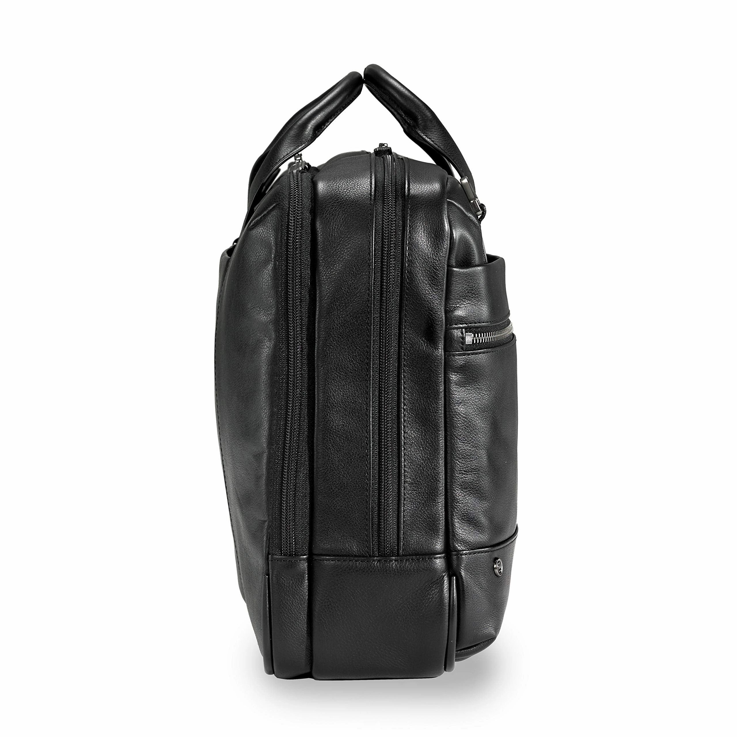Briggs & Riley @work Leather Medium Brief