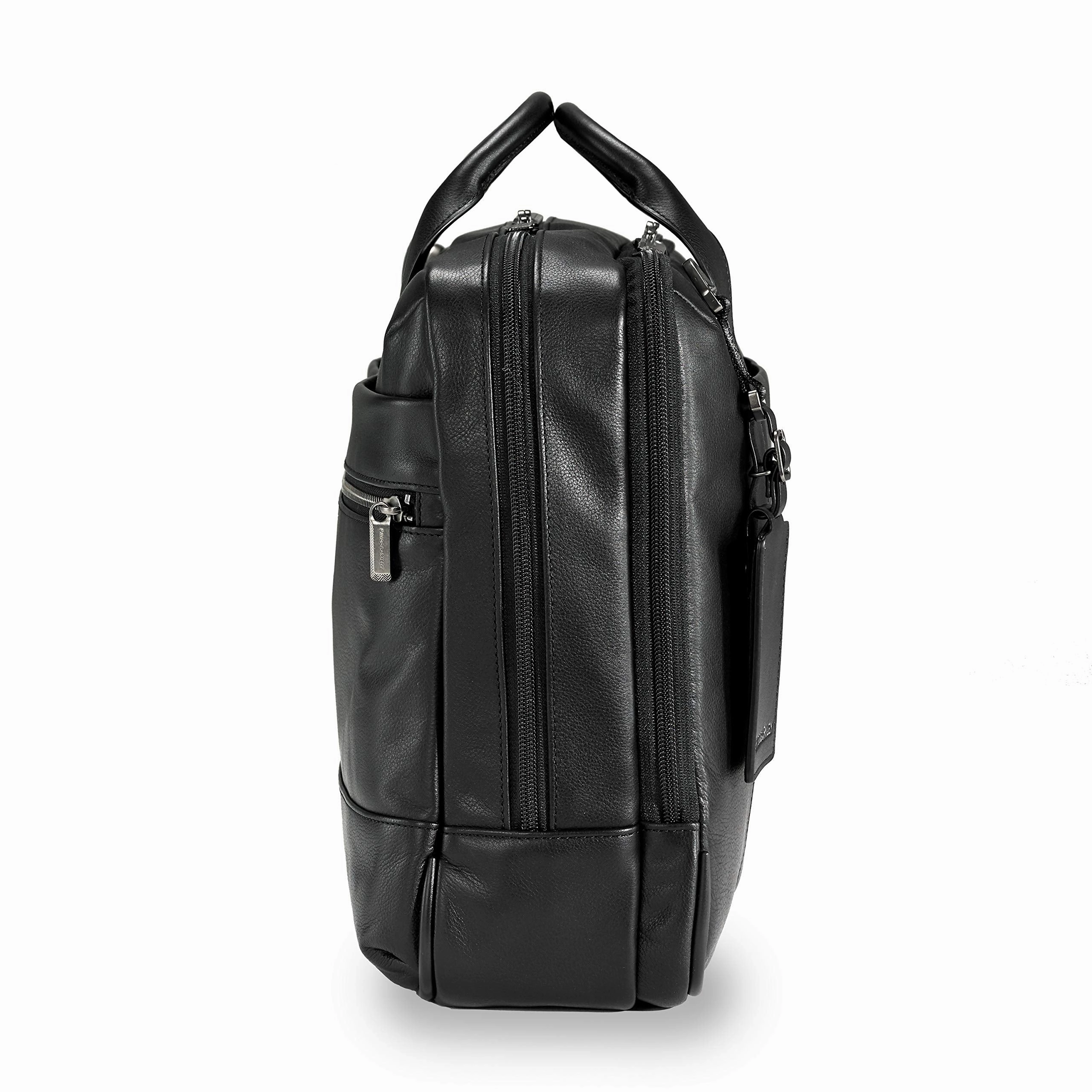 Briggs & Riley @work Leather Medium Brief