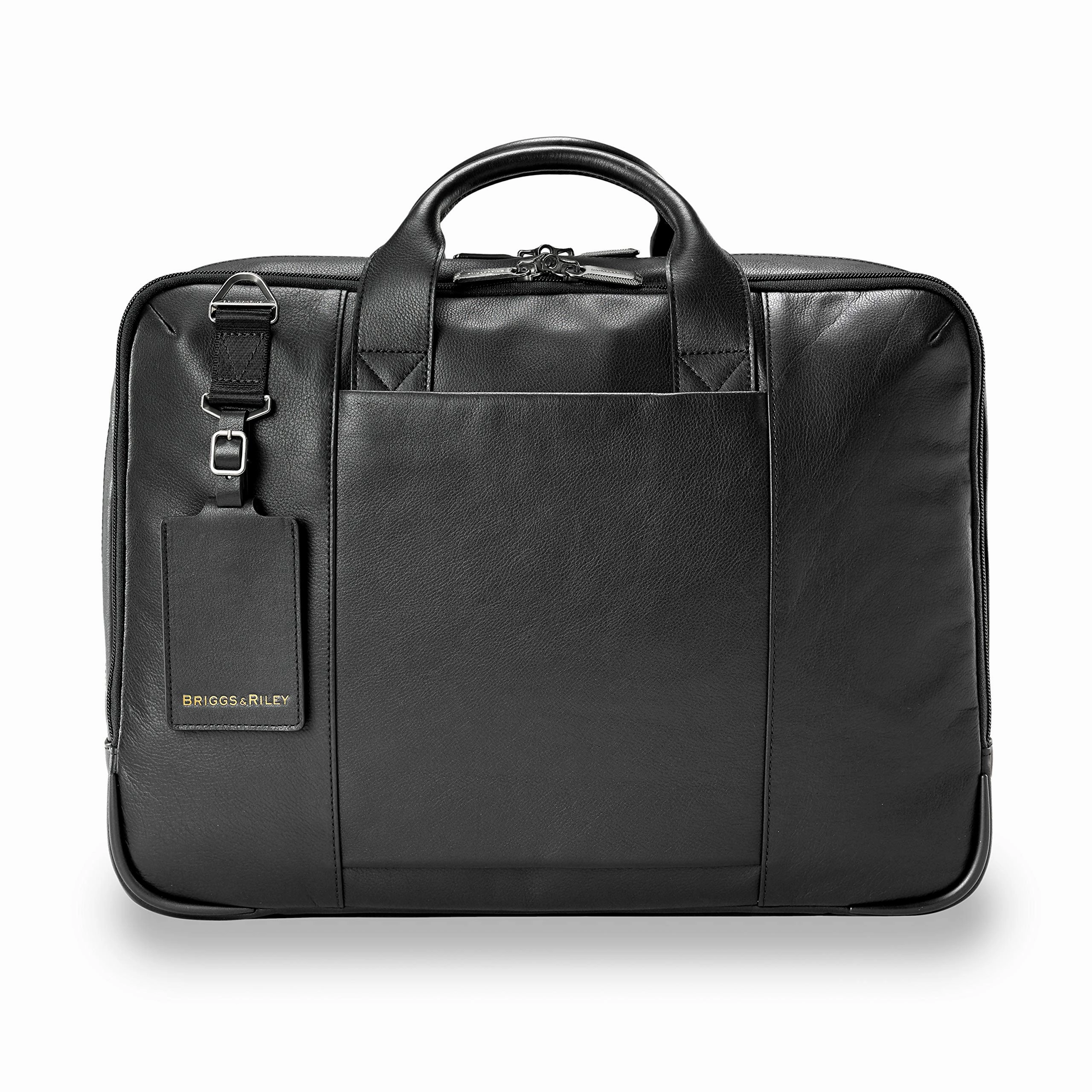 Briggs & Riley @work Leather Medium Brief