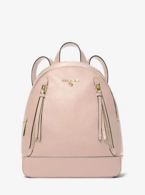 Brooklyn Medium Pebbled Leather Backpack
