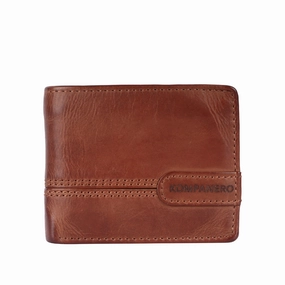 Brooks - The Mens Wallet -Cognac