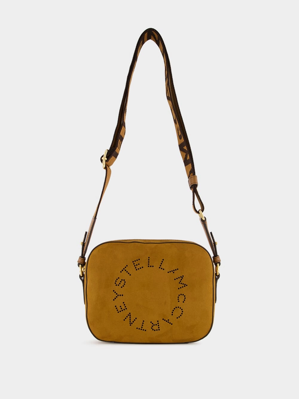 Brown Alter Suede Camera Bag