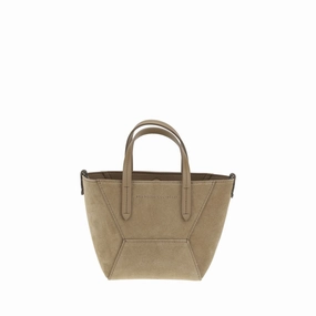 Brunello Cucinelli Suede Shoulder Bag