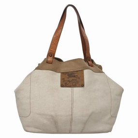 Burberry blue Label Canvas Tote Bag (Pre-Owned)
