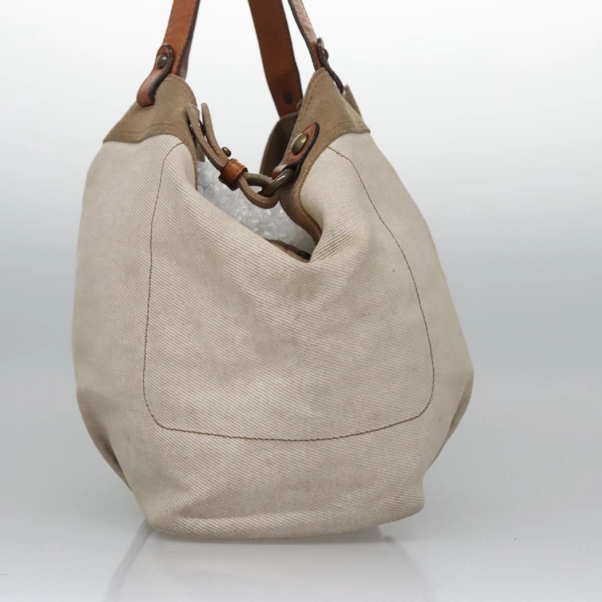 Burberry blue Label Canvas Tote Bag (Pre-Owned)