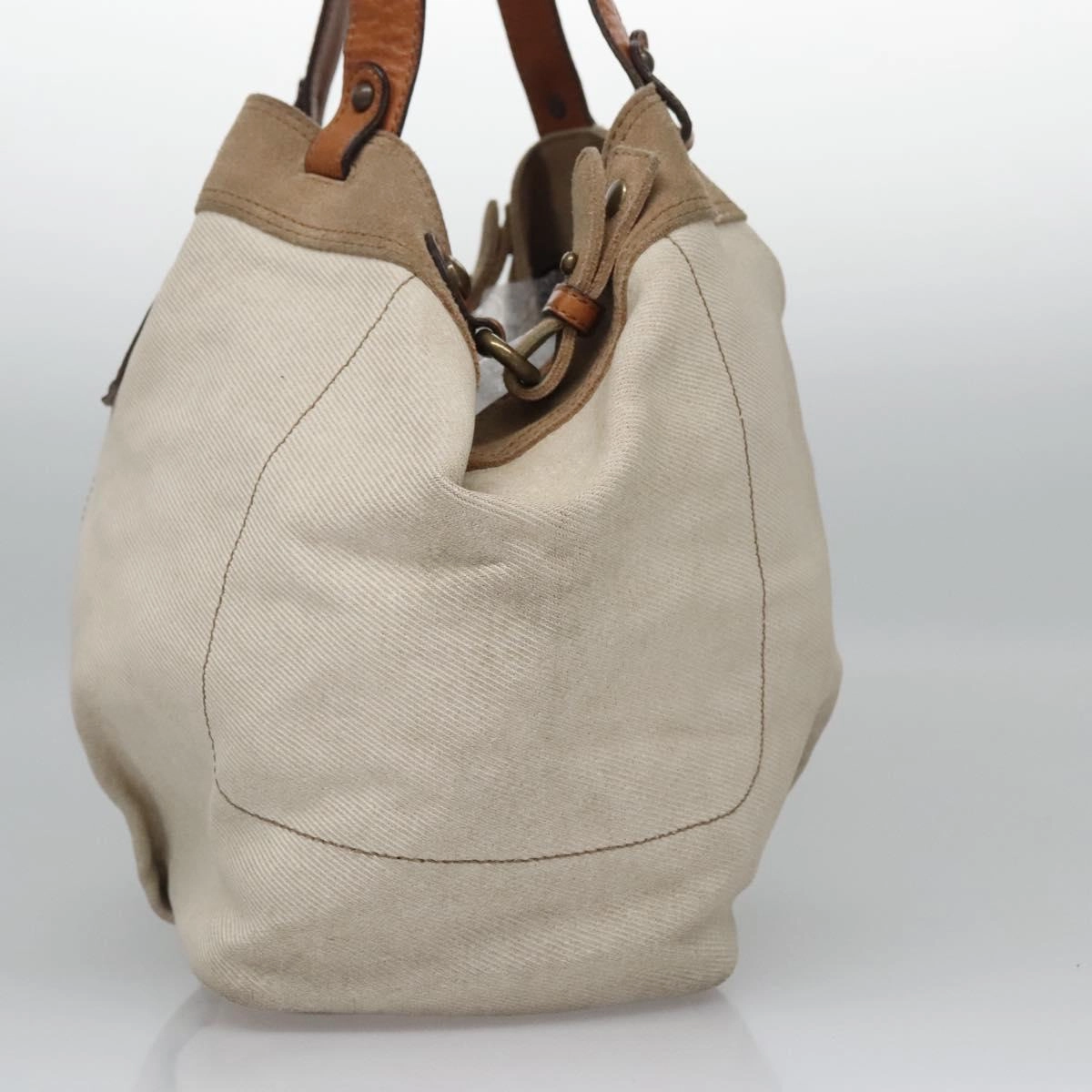 Burberry blue Label Canvas Tote Bag (Pre-Owned)