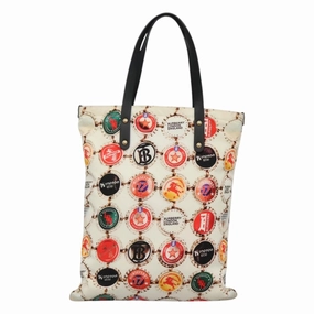 Burberry Bottle Cap Synthetic Tote Bag (Pre-Owned)