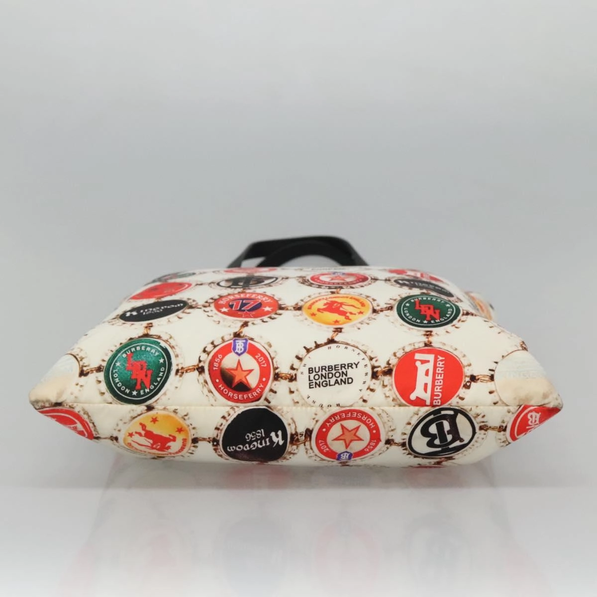 Burberry Bottle Cap Synthetic Tote Bag (Pre-Owned)