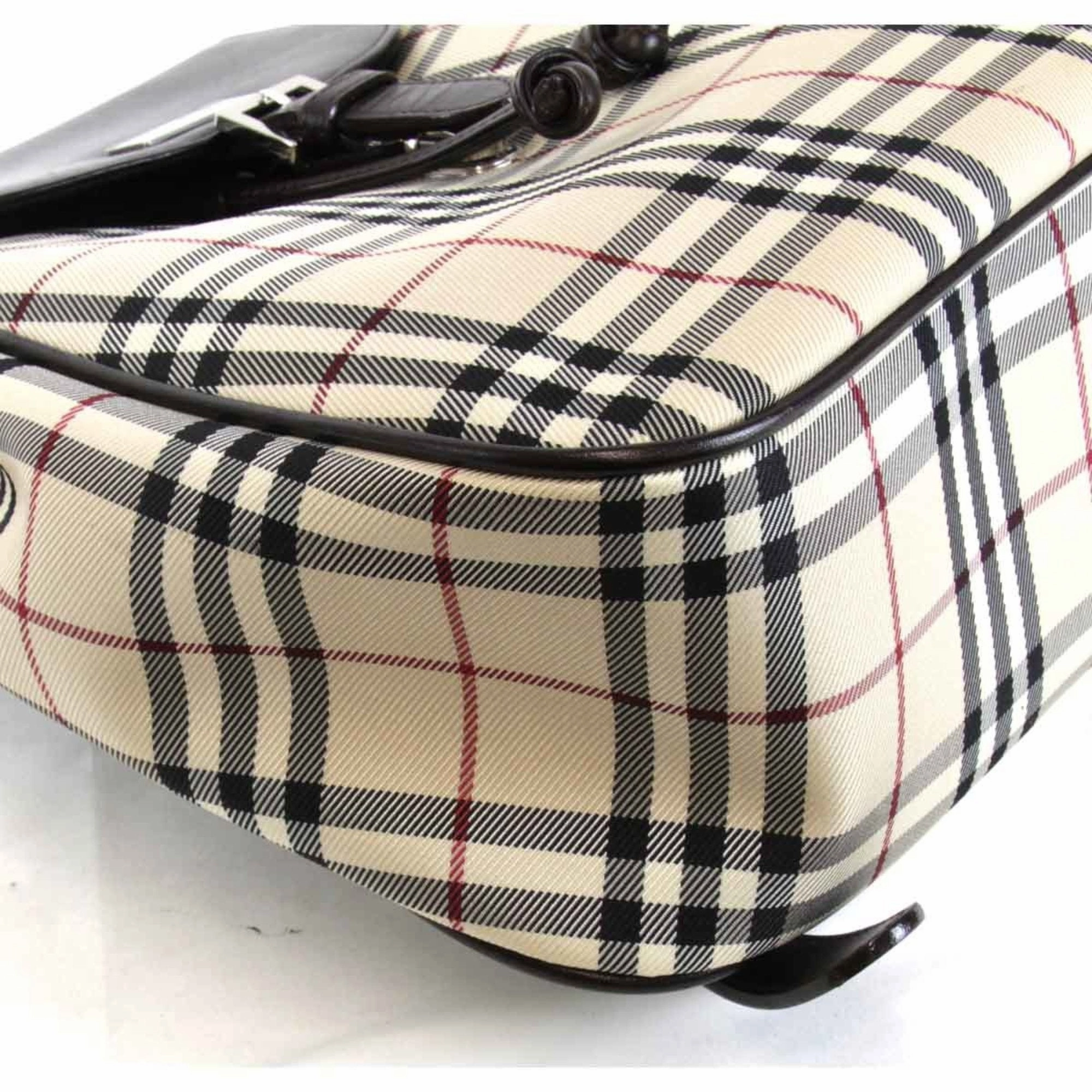Burberry  Canvas Backpack (Pre-Owned)