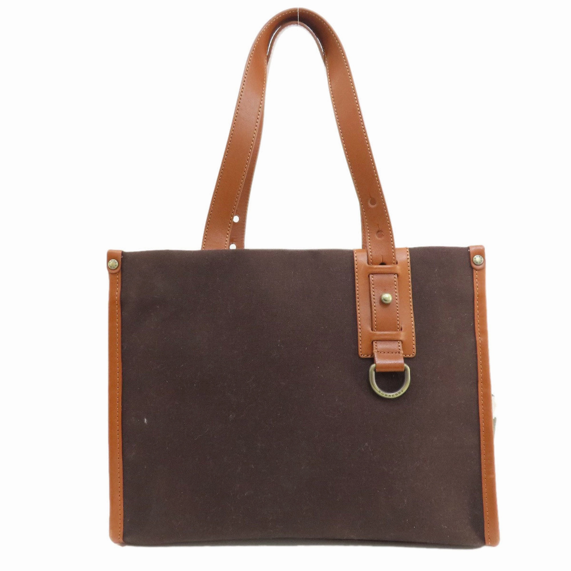 Burberry  Canvas Tote Bag (Pre-Owned)