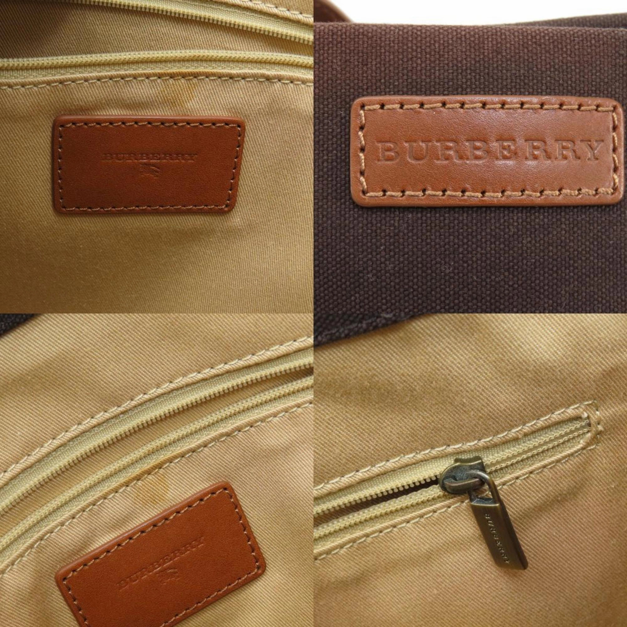 Burberry  Canvas Tote Bag (Pre-Owned)