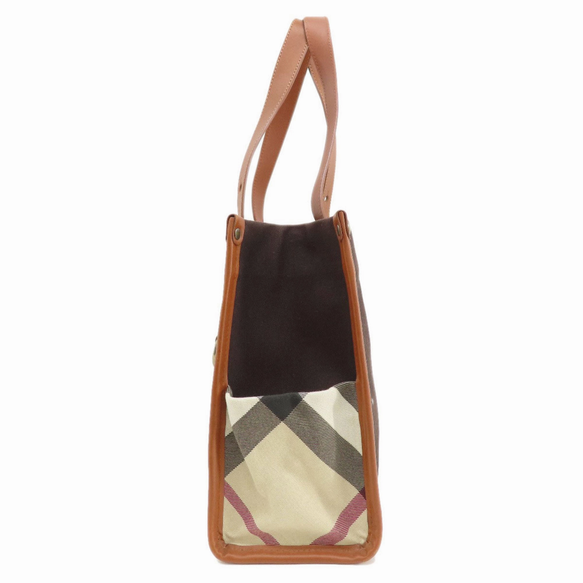 Burberry  Canvas Tote Bag (Pre-Owned)