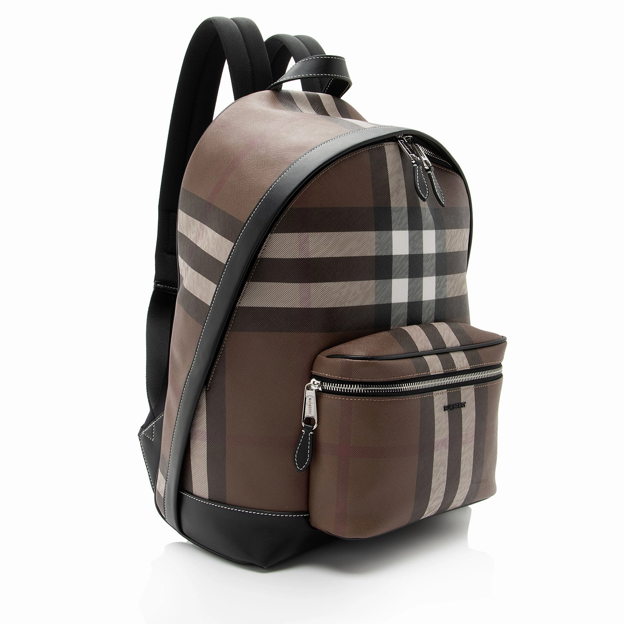 Burberry E-Canvas House Check Jett Backpack