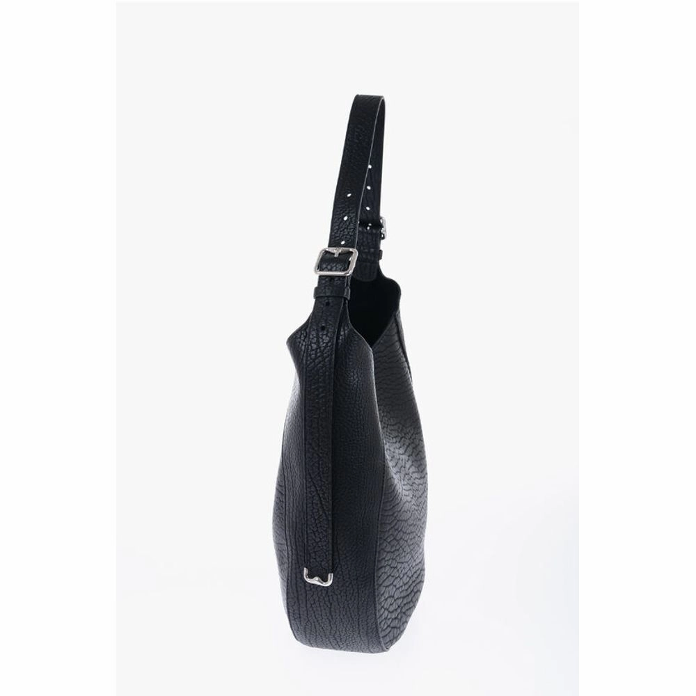 Burberry Grained Leather CHESS Bag with Removable Clutch